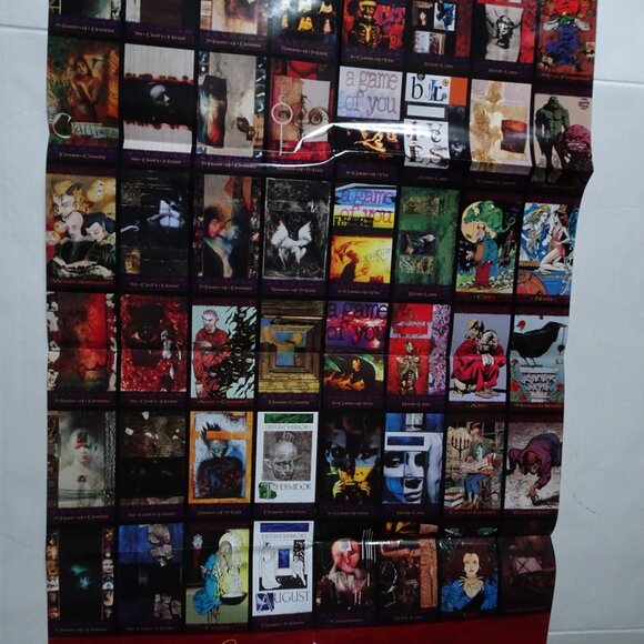 The Sandman Trading Card 1994 Promotional Poster - Sky Box - DC Comics & Vertigo - Picture 4 of 6